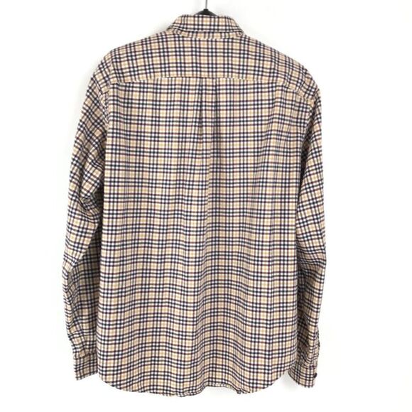 Eddie Bauer Button Down Shirt Men's XXL Relaxed Fit Long Sleeve Casual Cotton - Picture 4 of 8